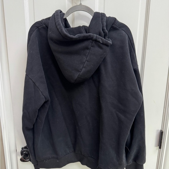 🎉🎉HP🎊🎊 Efan Men’s XL Black Hooded Sweatshirt Jacket - Picture 3 of 3